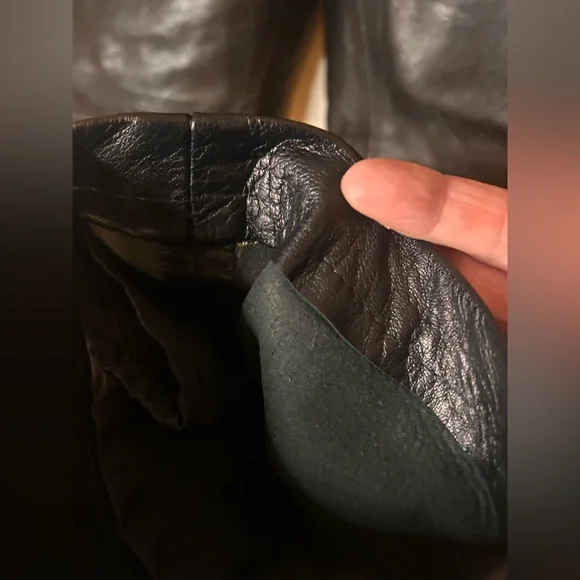 Genuine leather pants - Picture 9 of 14